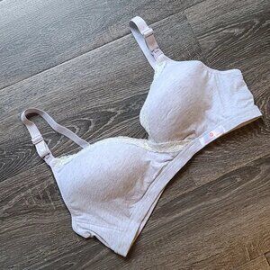 Momma's Shop lace trim Nursing Bra